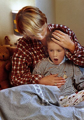 Folgen der asthmatischen Erkrankung